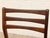 Set of 4 Vintage Danish Modern Rosewood Dining Chairs With Brown Upholstered Seats For Sale - Image 11 of 12