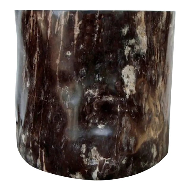 Organic Petrified Wood Stump #525 (Mahogany) - Supelllex For Sale