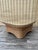1980s Coastal Style Braided Rattan Coffee Table. Circa 1980s For Sale - Image 5 of 18