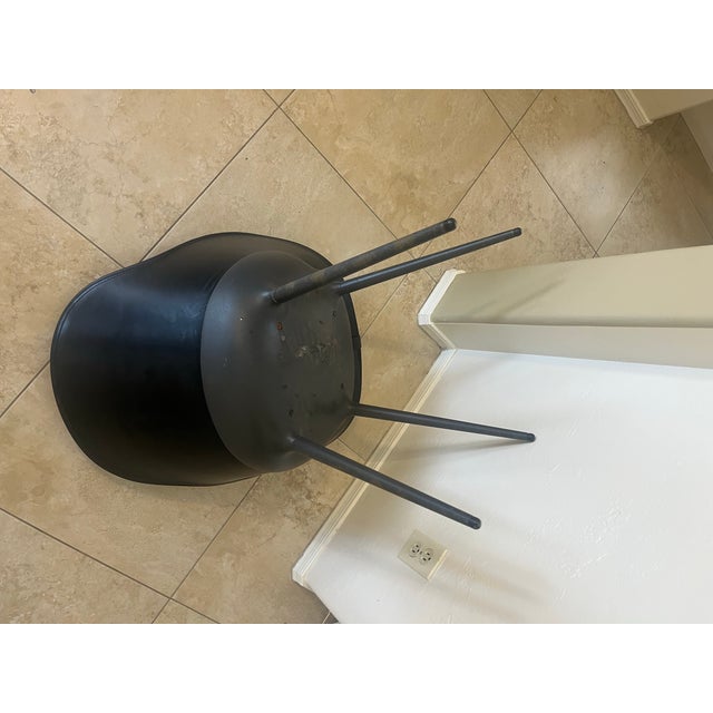 1990s Mid Century Dining Chair in the Style of Dakota Chair by Paolo Rizzato for Cassina For Sale - Image 5 of 12