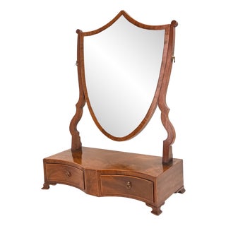 18th Century Georgian Dressing Table Mirror, 1780 For Sale