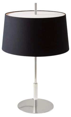 Nickel Diana Table Lamp by Federico Correa