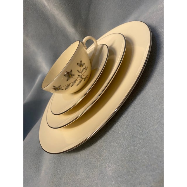 1950s Lenox Princess Dinnerware Place Setting- 4 Pieces For Sale - Image 12 of 17