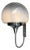 Italian Wall Lamp with Gradient Glass Globe, Italy, 1970s For Sale
