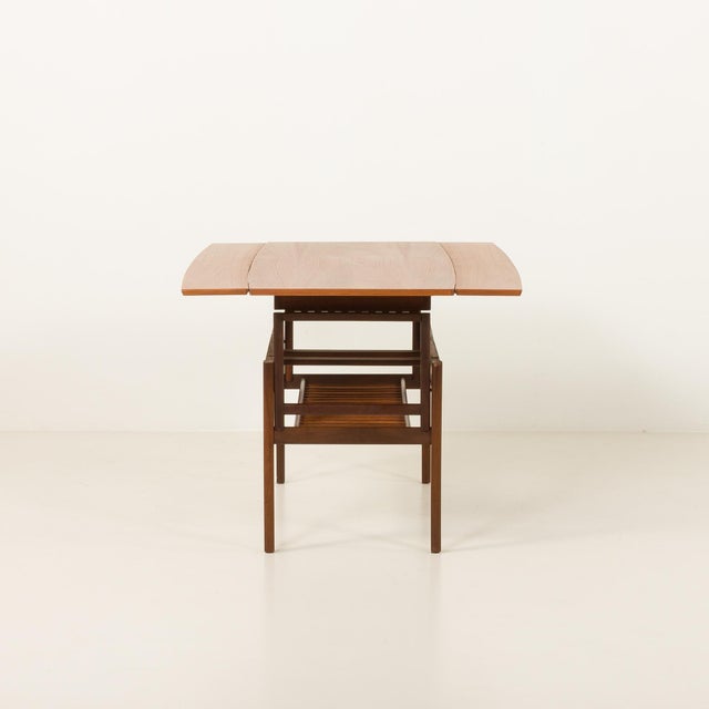 Vintage Elevator Teak Table by Kai Kristiansen, 1960s For Sale - Image 13 of 18