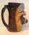 Folk Art Vintage 1997 Elizabeth Signed Ugly Mug/Face Pottery Mug Football Player Pristine For Sale - Image 3 of 9