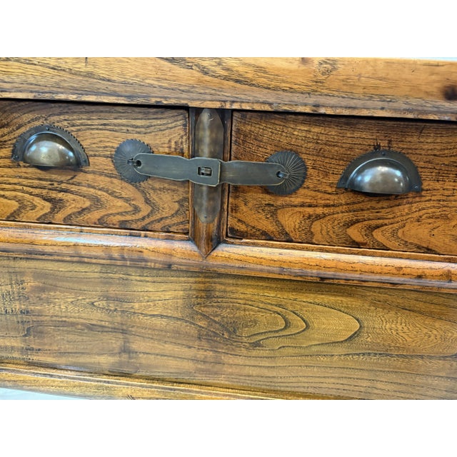 Antique Asian Elm Ming Style Console/ Altar Table For Sale In West Palm - Image 6 of 18