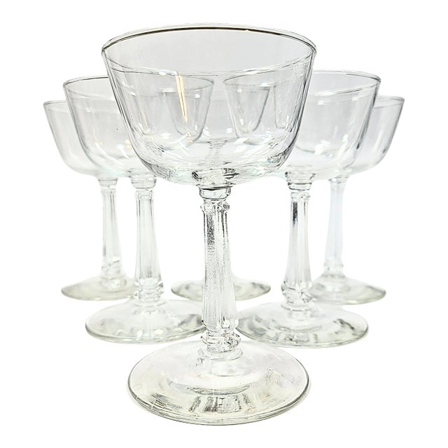 Mid-Century Cocktail Glasses- Set of 6 For Sale