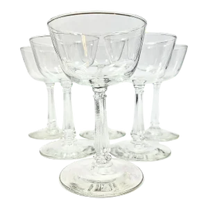 Mid-Century Cocktail Glasses- Set of 6