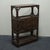 Mid 20th Century Vintage Chinese Hardwood Two-Tier Display Cabinet (Curio) With Drawers - 76cm For Sale - Image 5 of 9