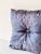Fabric Azue and Blue Cushion For Sale - Image 4 of 8