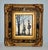 Vintage (1980's) Print of Paris Scene in Ornate Rocco Frame. The Measurements: 17.5"W x 2.5"D x 19.2"H. Flat Rate Shipping...