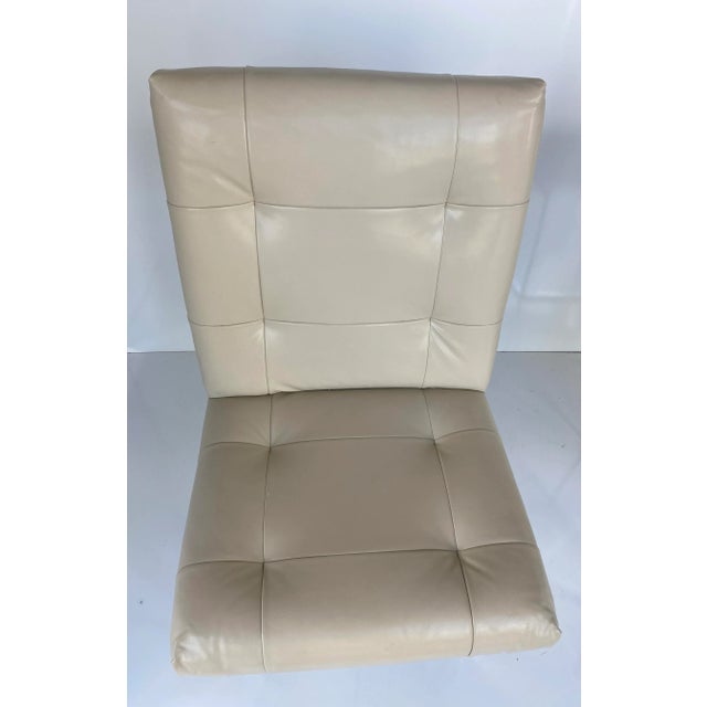 1980s Vintage Midcentury Milo Baughman Dining Chairs - Set of 4 For Sale - Image 5 of 8