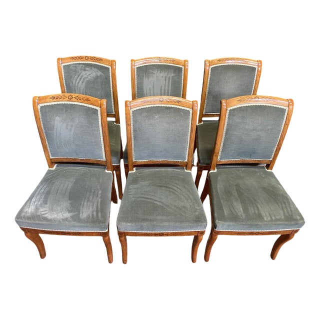 Charles X Chairs, Set of 6 For Sale