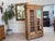Rustic Farmhouse Display Cabinet For Sale - Image 4 of 12