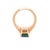 Diamond Emerald Ring 14k Gold 2.01 TCW Women Certified For Sale - Image 4 of 8