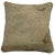 Pillow made from a vintage Turkish Oushak rug. 20'' x 20''