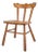 Scandinavian Birchwood Spindle Back Chair in the Style of Ingvar Hildingson, Sweden, 1950s For Sale