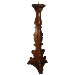 Early 19th Century Wood Renaissance Candelabra