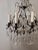 1970s 1970s Neoclassical Crystal Chandelier For Sale - Image 5 of 12