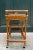 Wood Rattan-Wicker Bar Cart For Sale - Image 7 of 11