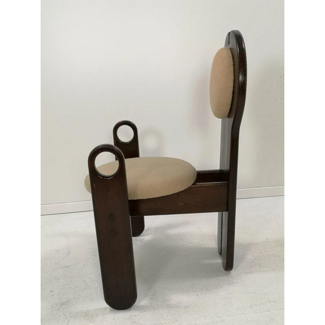 Beige Dining Table and Chairs by Rudolg Szedleczky, Set of 5 For Sale - Image 8 of 10