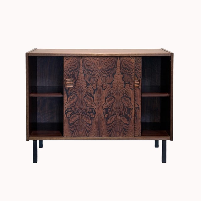 Mid-Century Modern Vintage Danish Rosewood Cabinet For Sale - Image 3 of 7