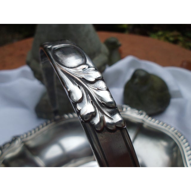 Silver-Plated Handled Bowl from WMF, 1930s For Sale - Image 4 of 18