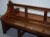 Victorian Gothic Walnut Double-Sided Museum Gallery Pew Bench For Sale - Image 5 of 18