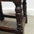 Brown English Oak Joint Stool in 17th-Century Gothic Style, Late 19th C For Sale - Image 8 of 11