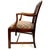 18th Century English George III Mahogany Upholstered Seat Armchair For Sale - Image 9 of 10