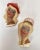 Vintage Ceramic Wall Masks of Young Women, 1960s, Set of 2 For Sale - Image 13 of 13