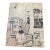 1952 Original Ink Sketch by Dimitrie Berea of an Interior Scene From a Cafe in Brussels, Belgium in 1952 For Sale