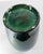 Early 20th Century Japanese Dark Green Awaji Glazed Vase For Sale - Image 11 of 12
