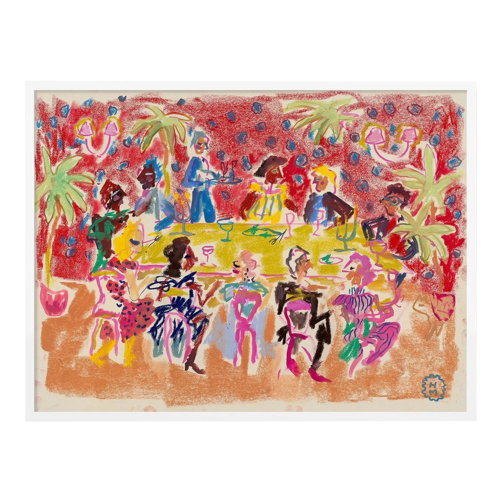 アート・デザイン・音楽 So Me Travail, Famille, Party at-a-dinner-party-by-happy-