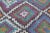 Mid-Century Modern Tribal Flatweave Goat Wool Kilim Rug - 9' 2'' X 5' 7'' For Sale - Image 3 of 13