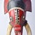 African Antique Red Elephant Mask Cote d'Ivoire For Sale - Image 13 of 17