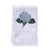 2020s Light Blue Hydrangea Too Terry Guest Towel, Embroidered For Sale - Image 5 of 5