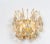 Gold Large Gilded Brass and Crystal Sconces attributed to C. Palme, Germany, 1970s, Set of 2 For Sale - Image 8 of 10