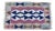 1980s Rustic Blue Flamestich Kilim For Sale