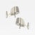 Pair of 1970s Maison Charles Polished Chrome Finish Sconces For Sale In Chicago - Image 6 of 6