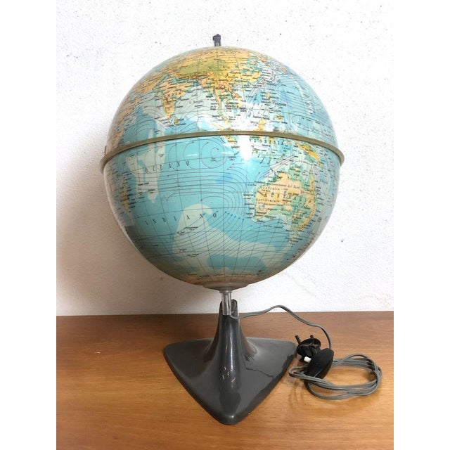 Mid-Century Modern Vintage G.d.P. Globe, Italy, 1965 For Sale - Image 3 of 5