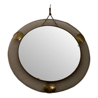 French Mirror in the style of Mathieu Mategot, 1950s For Sale
