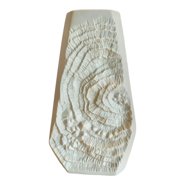 Vintage Kaiser Porcelain Organic Design Vase For Sale