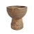 Mid 20th Century Vintage Old Wood India Mortar Cup For Sale - Image 5 of 5
