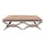 Neoclassical Backless Daybed Fully Upholstered- 2 For Sale