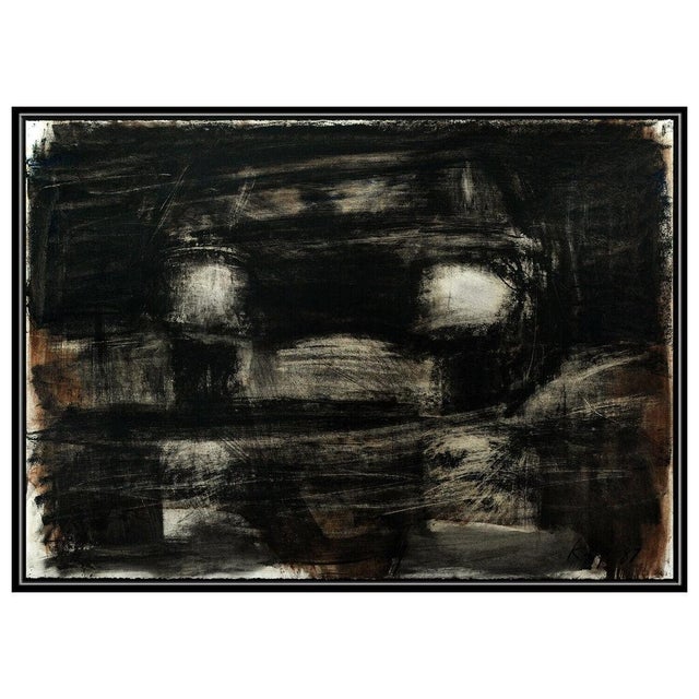 Abstract 1980s Into the Night, David Kapp For Sale - Image 3 of 5