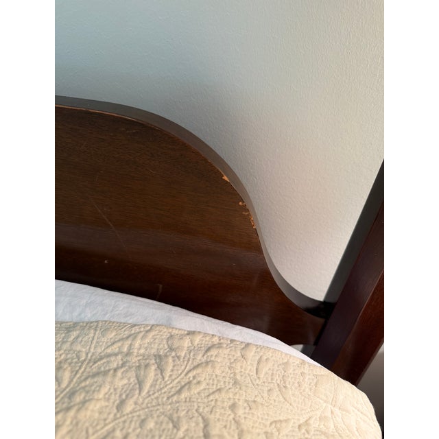 Wood Antique Pencil Post Bed For Sale - Image 7 of 9