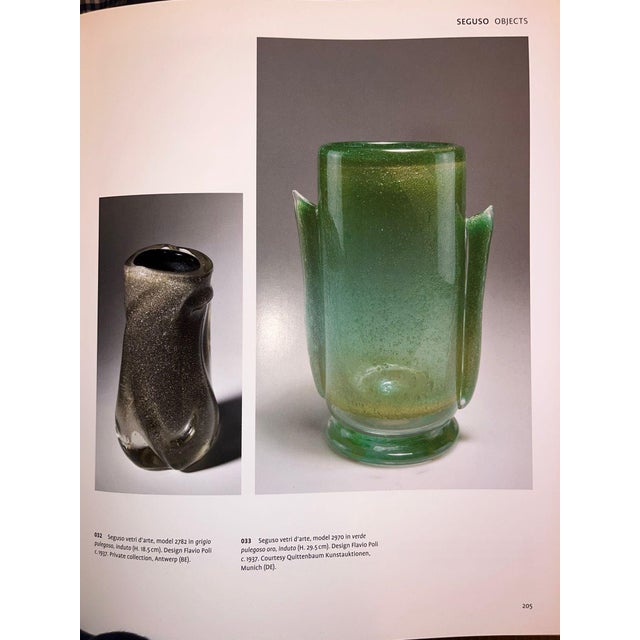Murano Glass Vase with Gold Leaf by Flavio Poli for Seguso, 1930 For Sale - Image 11 of 13
