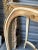 1940s Vintage French Foyer Console Table With Patinated Painted Finish For Sale - Image 10 of 12